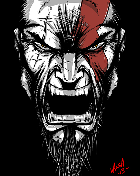 God of War 4 - The Spartan Rage by N13galvao on DeviantArt