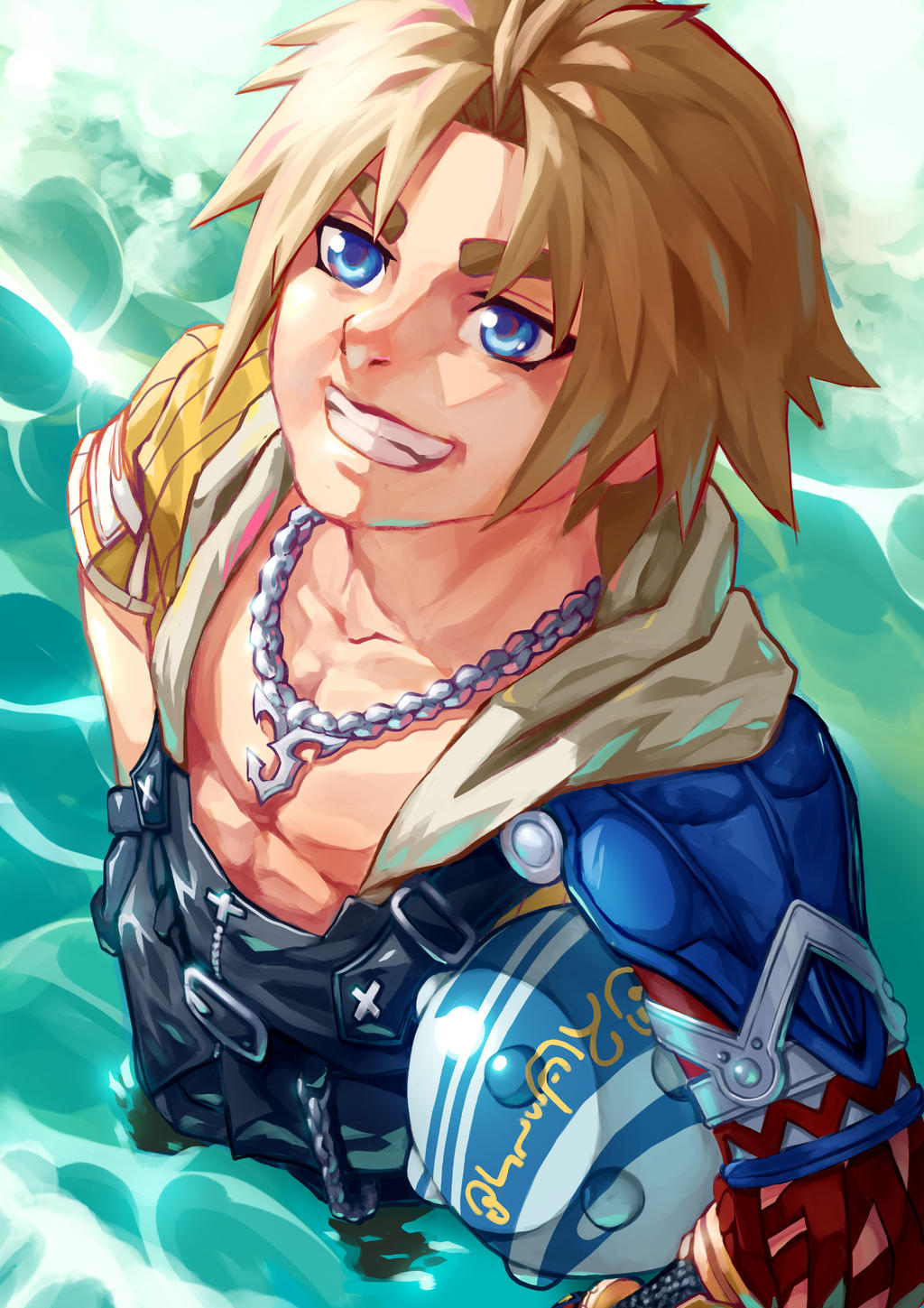 Fanart Final Fantasy X Tidus by TakoPron on DeviantArt