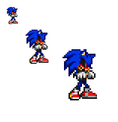 Scrapped Sonic.exe Sprite by GamerBoyoOffical on DeviantArt