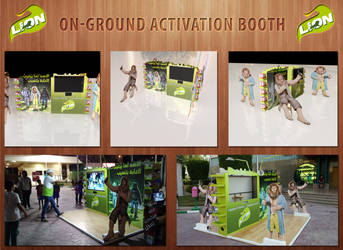 Lion activation BOOTH