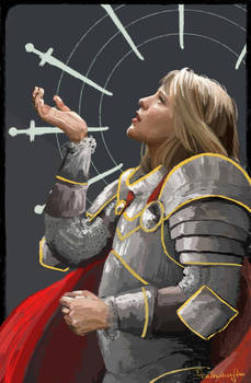 Knight Kara- Tarot Card Inspired