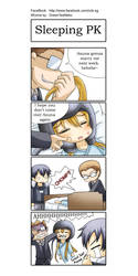 SAO 4koma - Sleeping PK