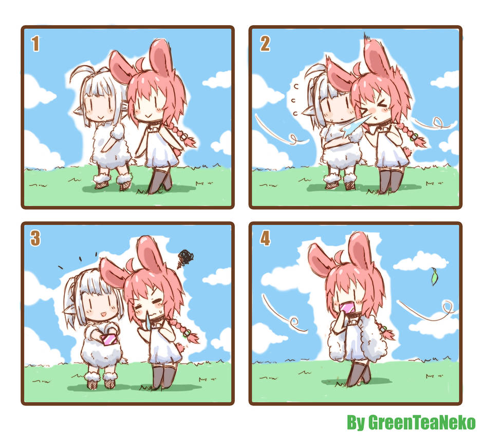 MonGirl 4koma 3 by GreenTeaNeko