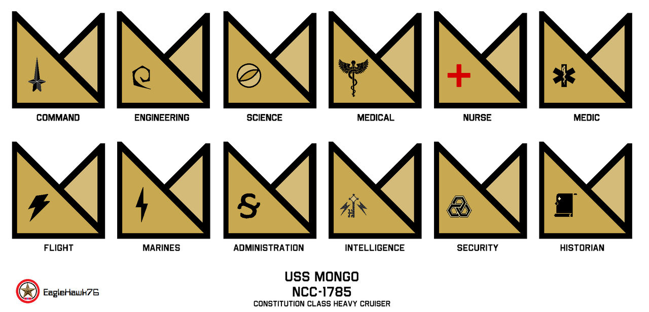 Mongo Patch USS Mongo - NCC-1785 TOS patch by EagleHawk76 on DeviantArt