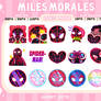 Miles Morales Twitch Emotes