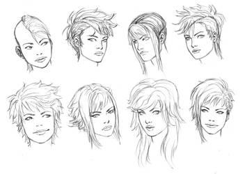 Drawing Hair On All Tutorials Deviantart