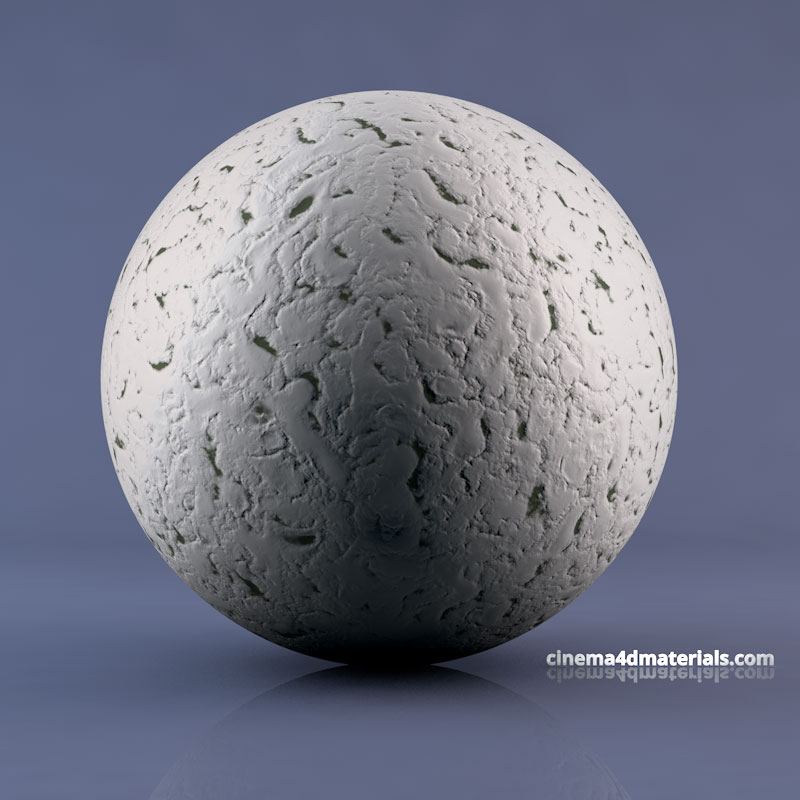 Cinema 4D Procedural Plaster Stucco Material