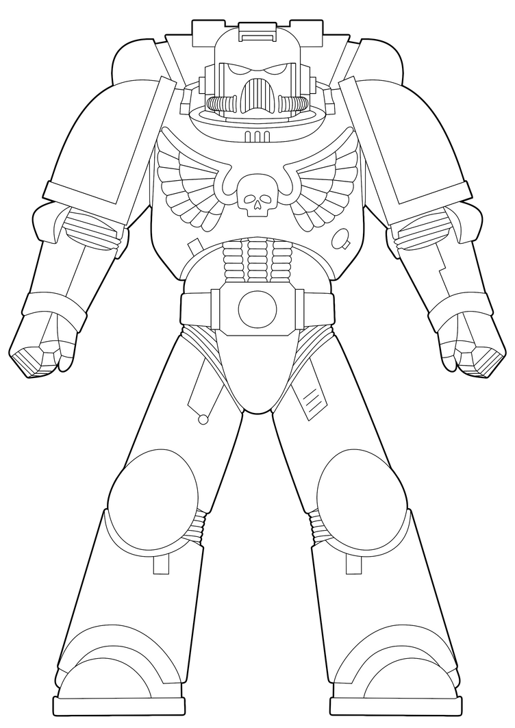 Blank Mark VII Aquila Power Armour by 40kResources on DeviantArt Blank Mark VII Aquila Power Armour by 40kResources on DeviantArt