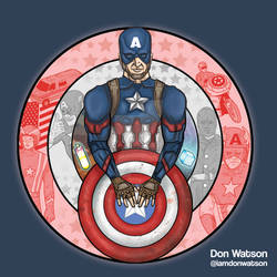 Captain America Film Tribute Piece