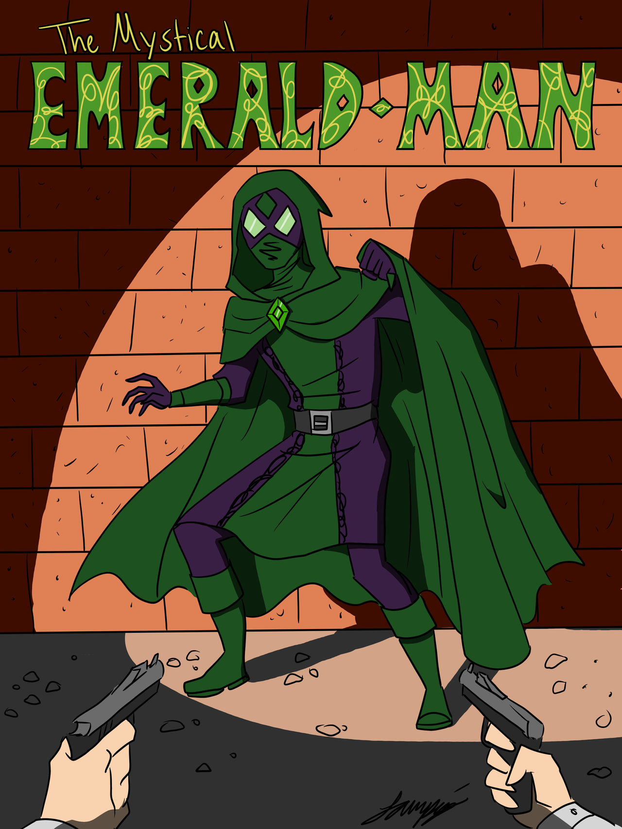 Emerald Man Vol 1 - Trade Paperback!