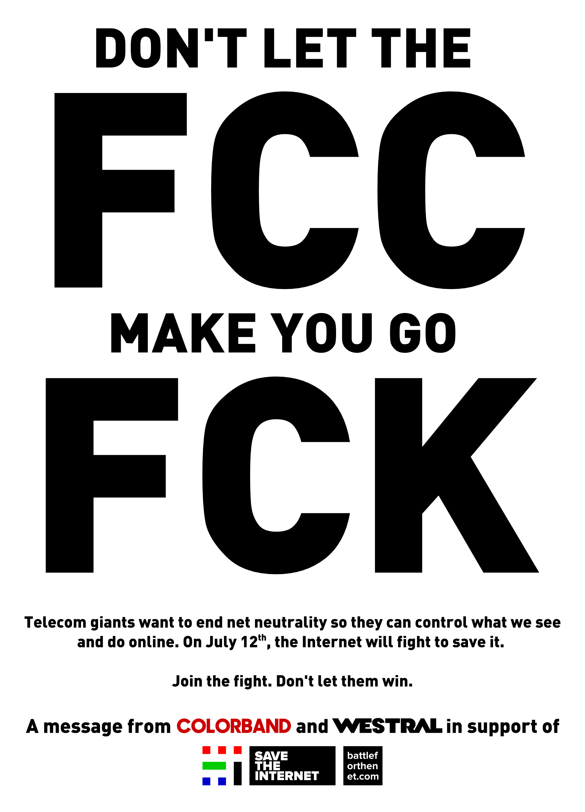 Don't let the FCC make you go FCK.