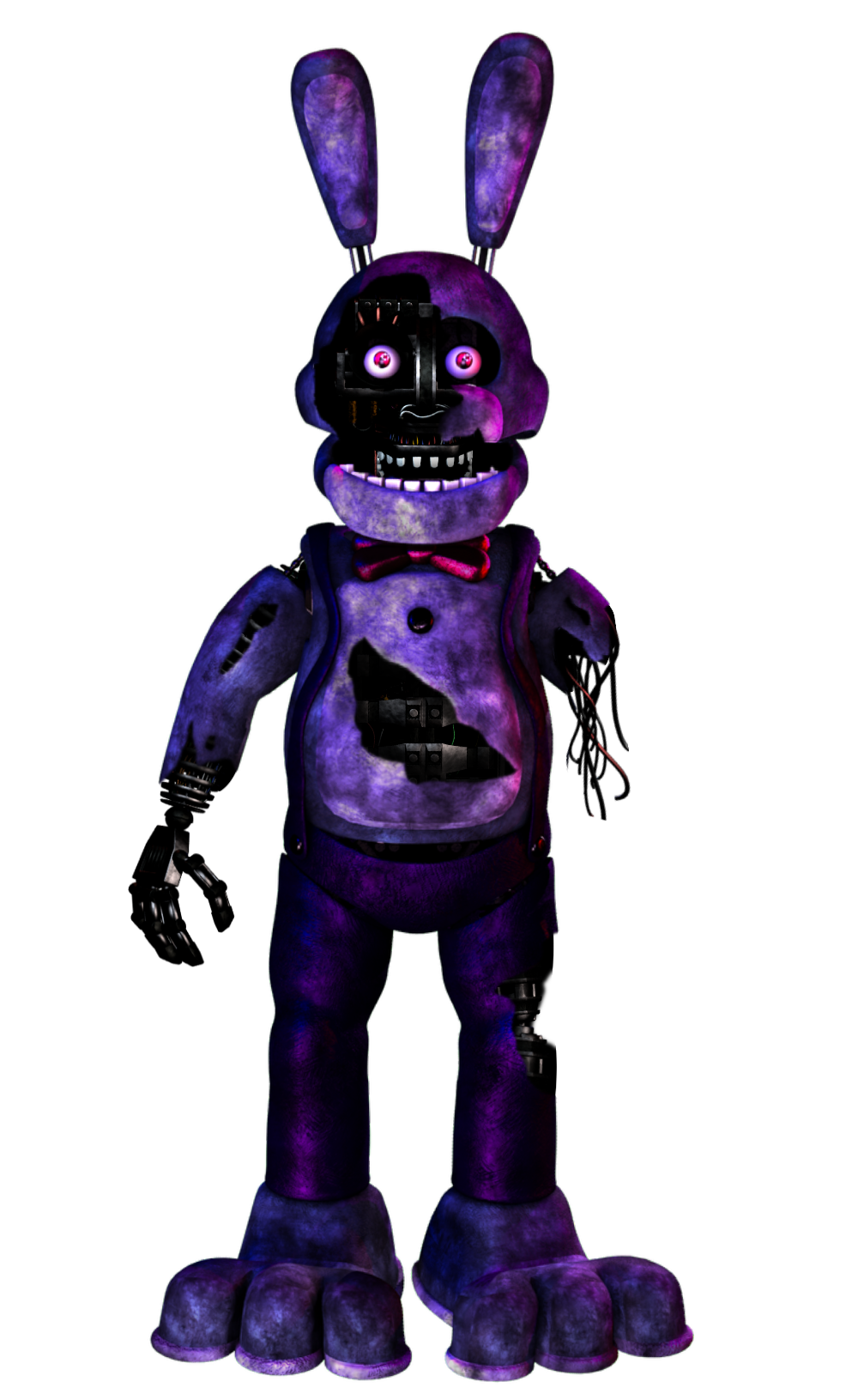 Withered Bonnie but it's Bonnie from FNaF Plus! (FNaF 2 Mods