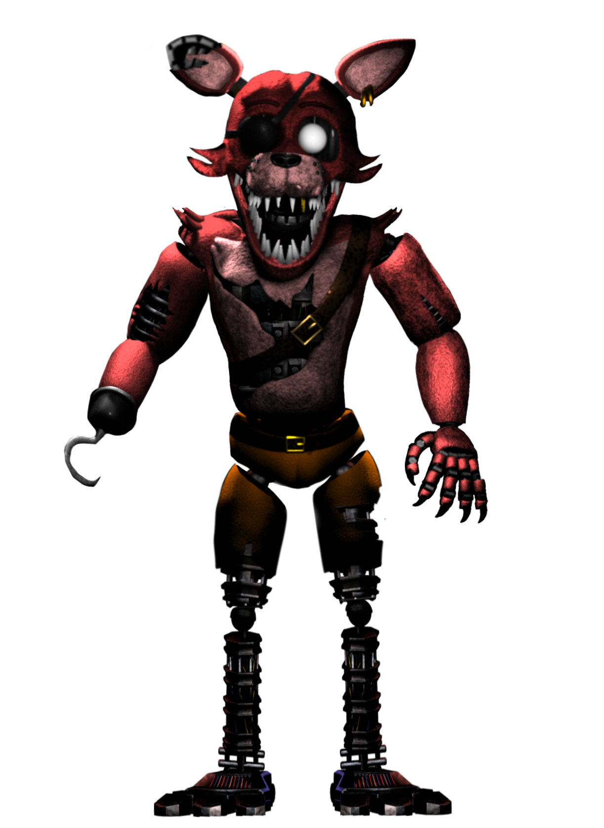 Withered fnaf plus foxy by TimetoGetCreative0 on DeviantArt