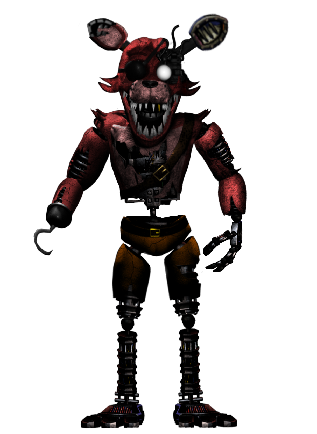 Withered fnaf plus foxy by TimetoGetCreative0 on DeviantArt