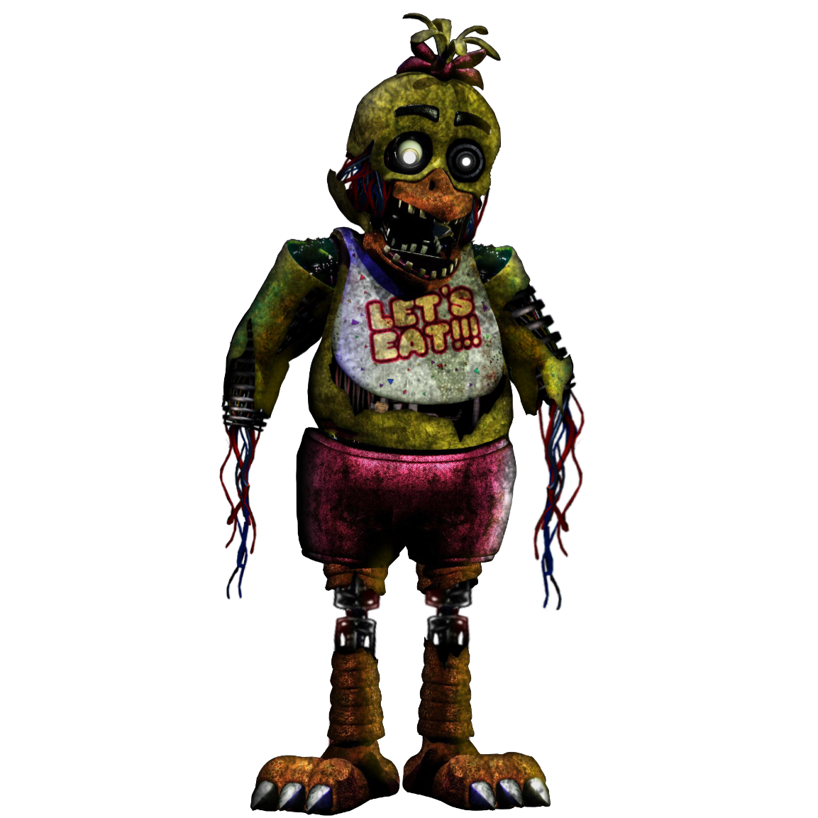 Withered fnaf plus chica by TimetoGetCreative0 on DeviantArt