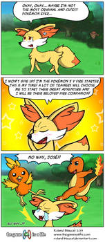 Fennekin's bad day.