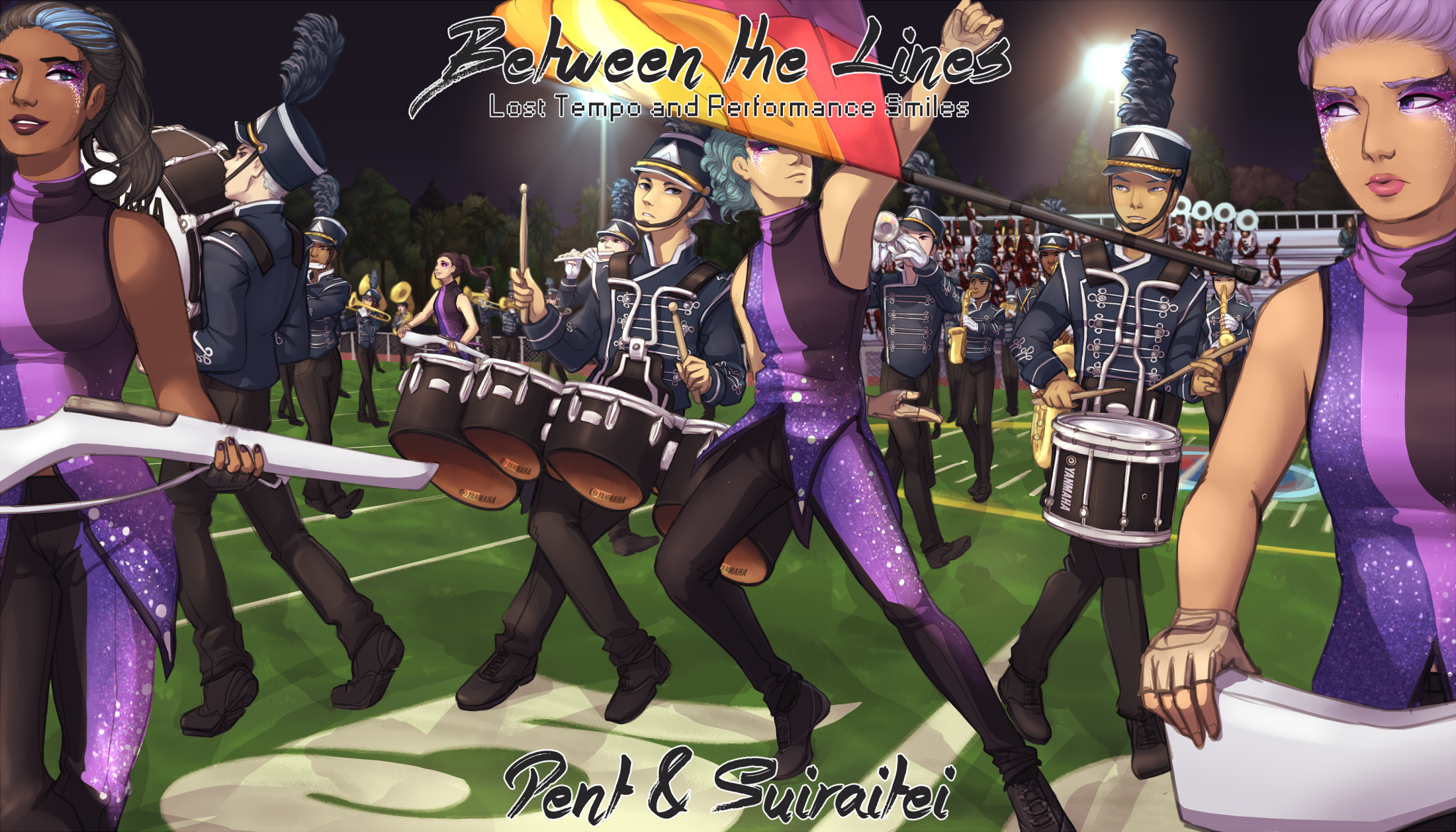 Between The Lines Pkmn Marching Band Au Link By Suiraitei On Deviantart