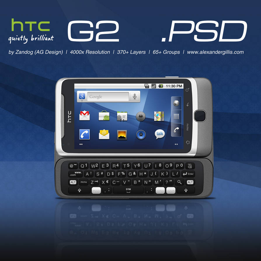 HTC G2 .PSD by zandog