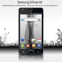 Samsung Infuse 4G .PSD