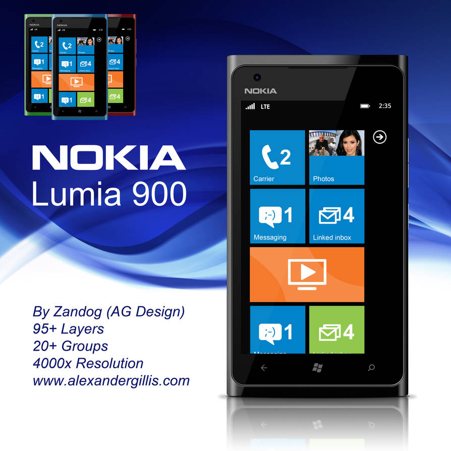 Nokia Lumia 900 .PSD by zandog on DeviantArt Nokia Lumia 900 .PSD by zandog on DeviantArt