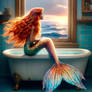 Mermaids bathtime