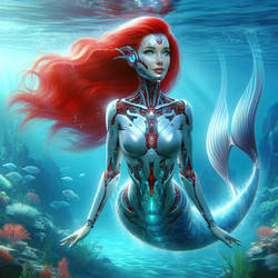 Cyborg Mermaid
