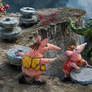 Clangers and the soup Dragon.
