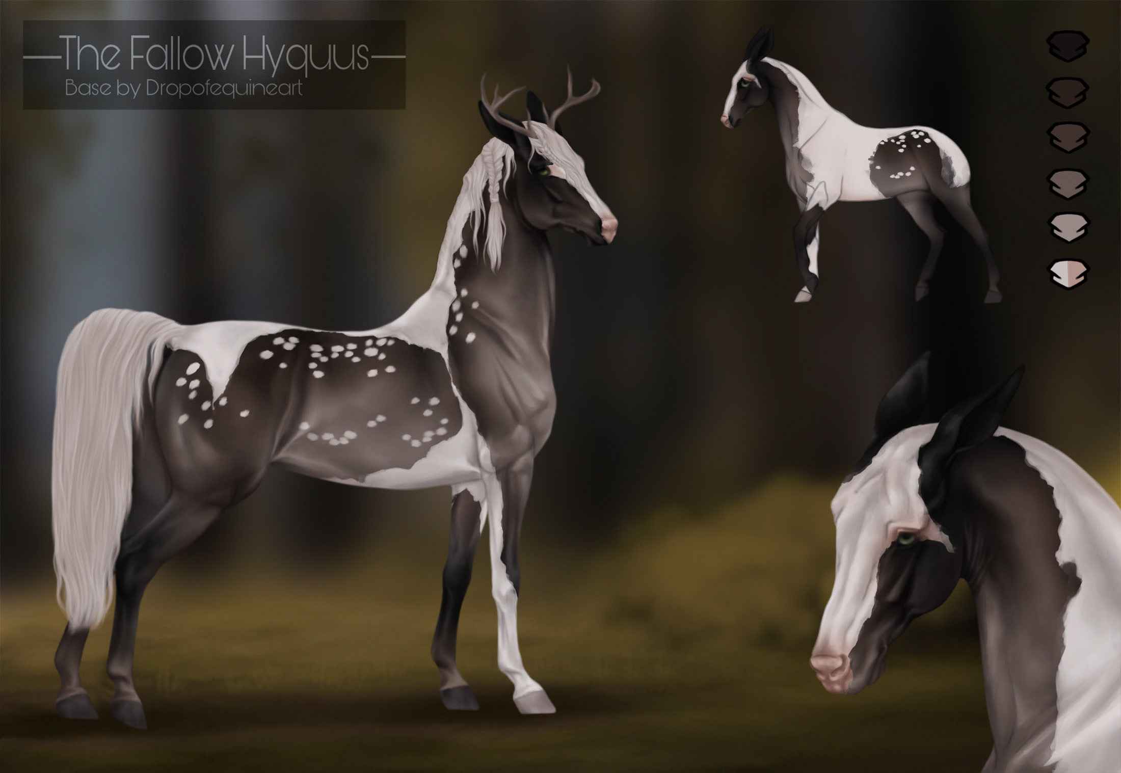 Deviantart Fallow The Fallow Hyquus closed by dropofequineart on DeviantArt