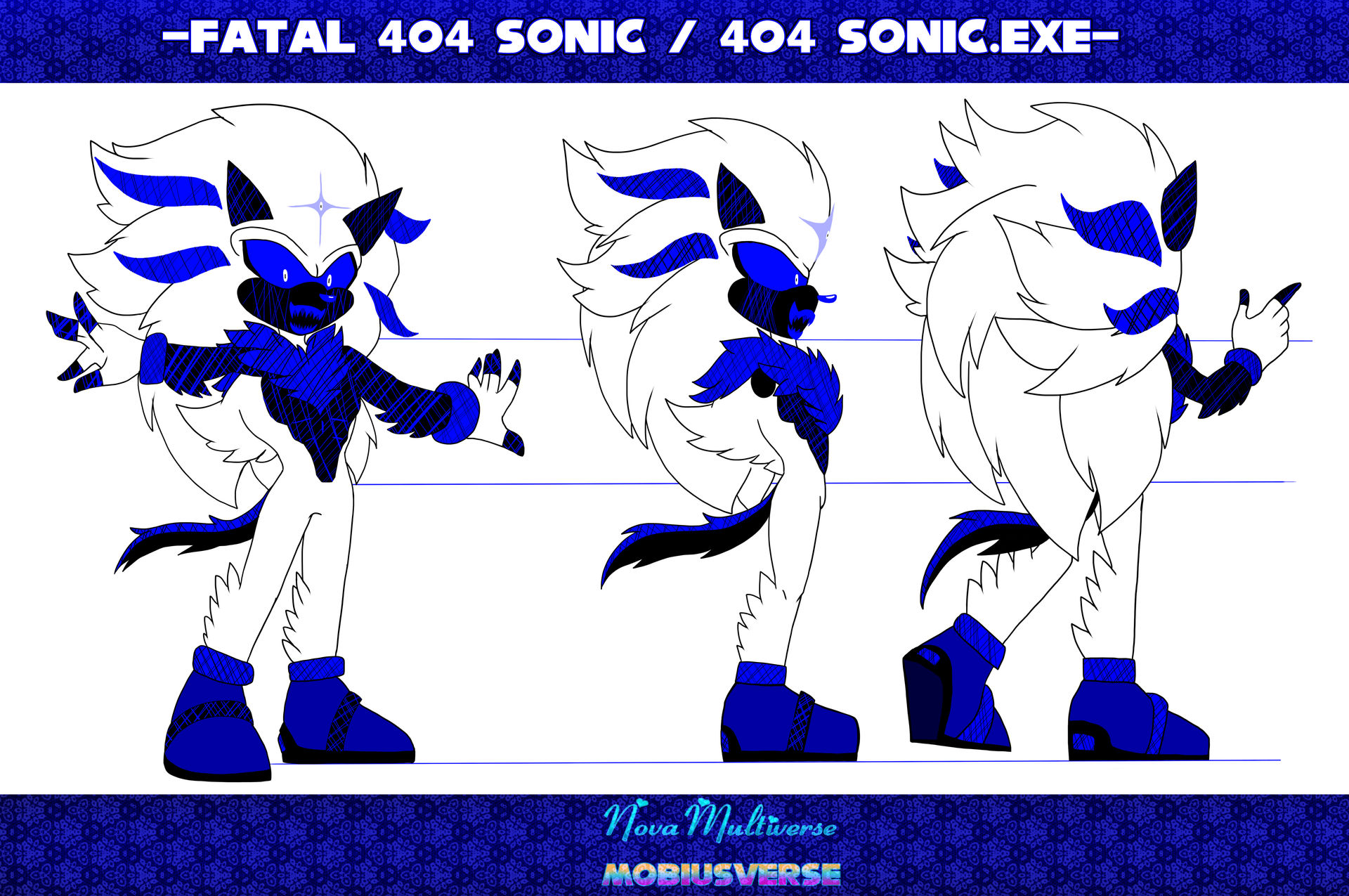 Primal.exe AKA DarkSpine Sonic.exe Reference Sheet by NovaEXEVerse