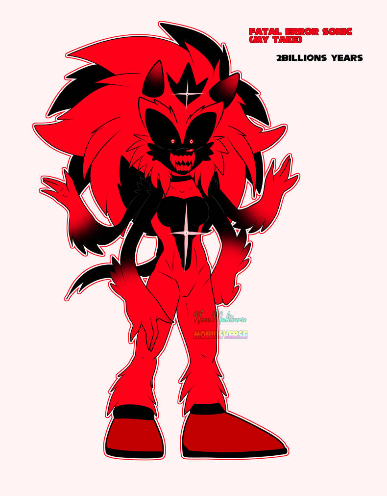 .Fatal Error Sonic (My Take). by NovaEXEVerse on DeviantArt