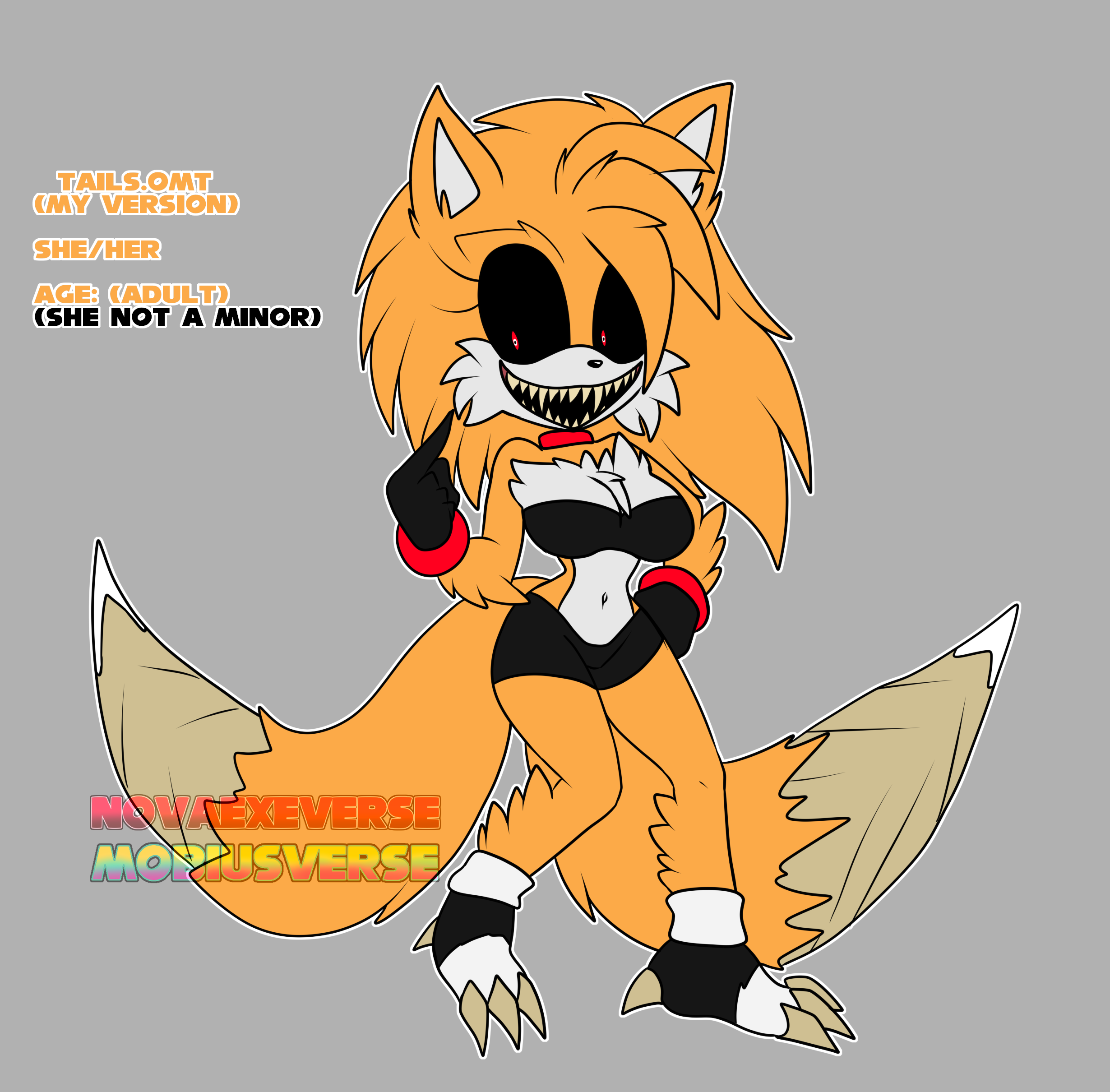 Tails Ripped Leg :.:Tails.OMT(My Version):.: by MultiverseNovaEXE on DeviantArt