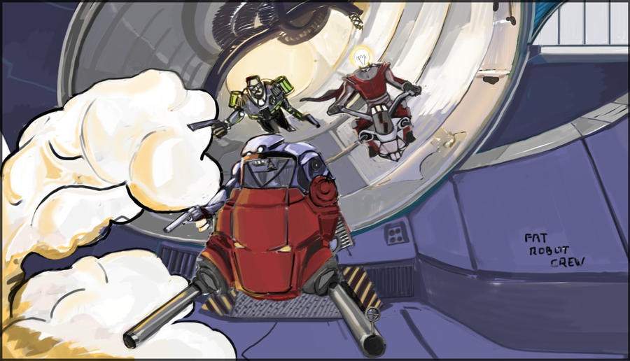 Fat Deviantart Robot fat robot crew by BO-7 on DeviantArt