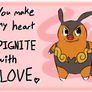 Unova Valentine - Pignite