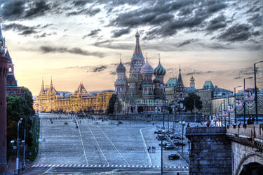 Red Square in HDR