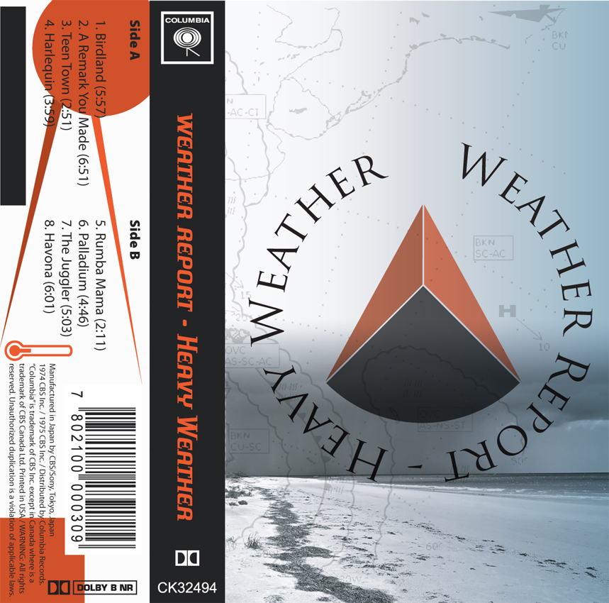 Weather Report Casette Cover