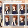 Commission : Expression Sheet [Thyme Set2]