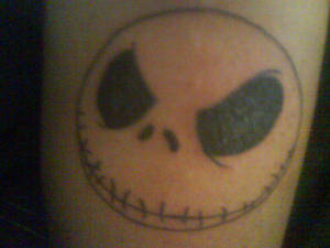 Jack Skellington tatt