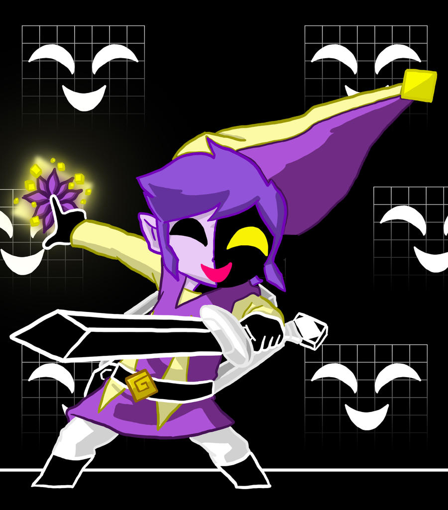 Dimentio Toon Link