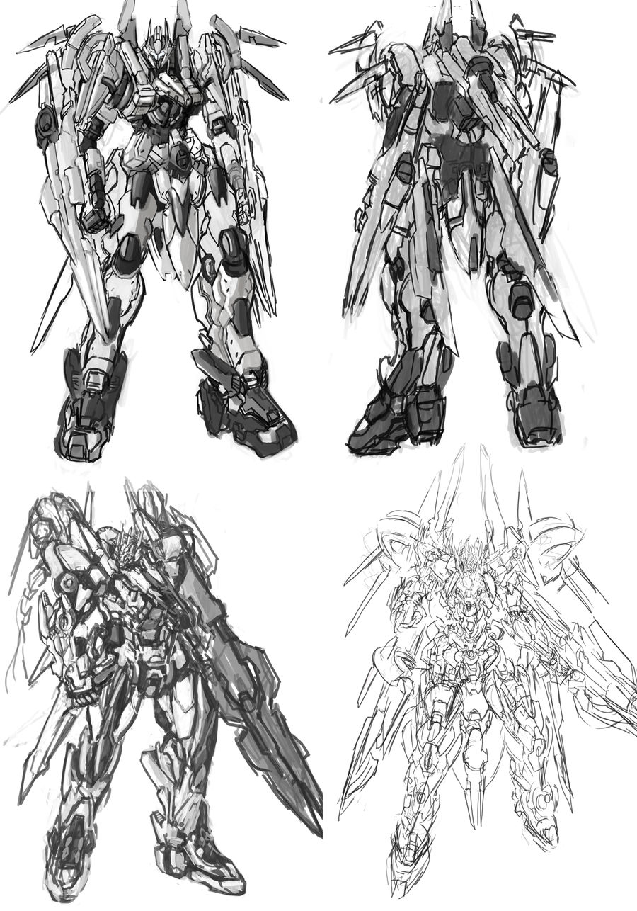 Mech variations sketch