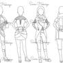 Female Naruto OC: Outfit Adoptables