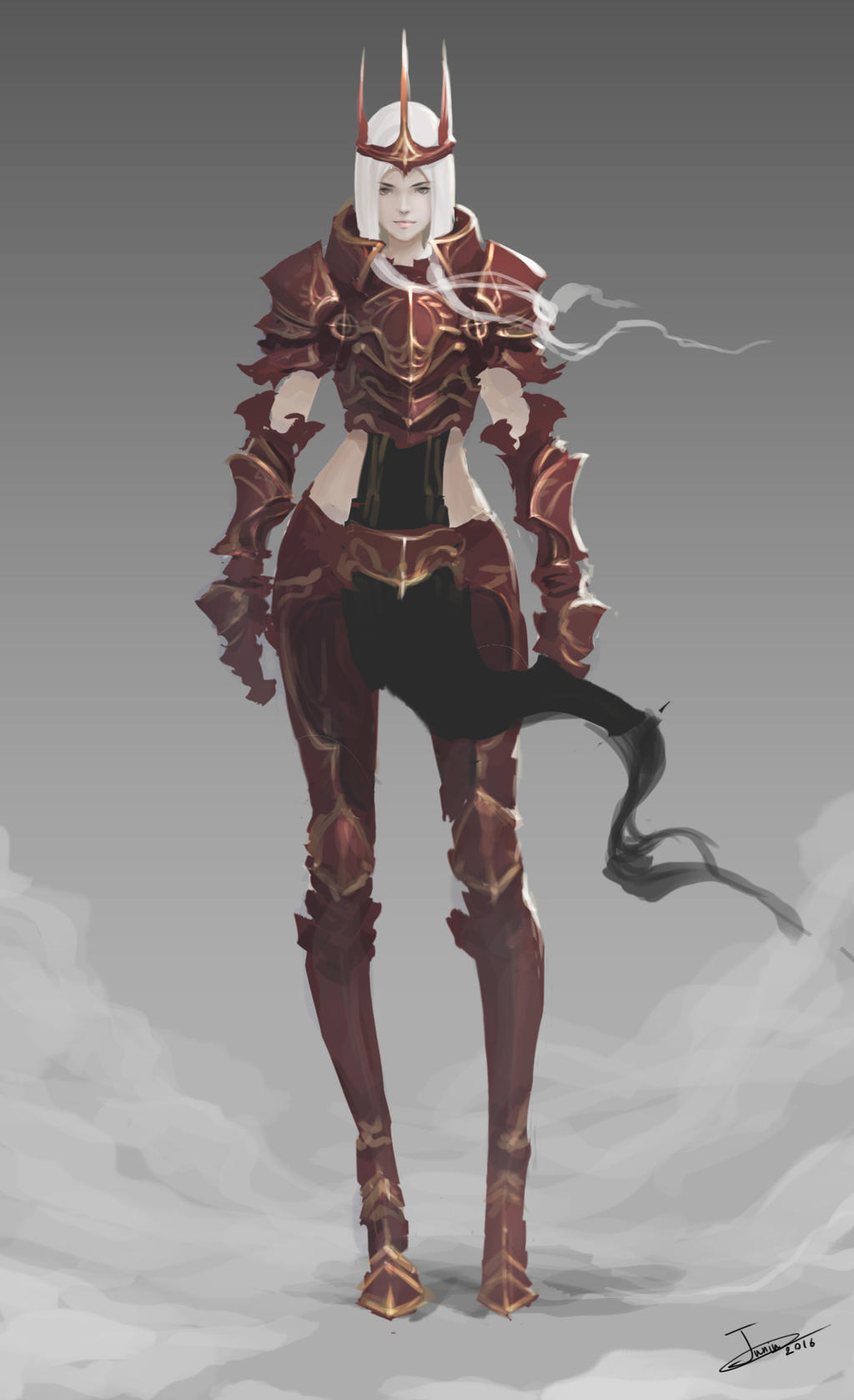 Red Knight Fanatsy Red knight concept by Juniu21 on DeviantArt