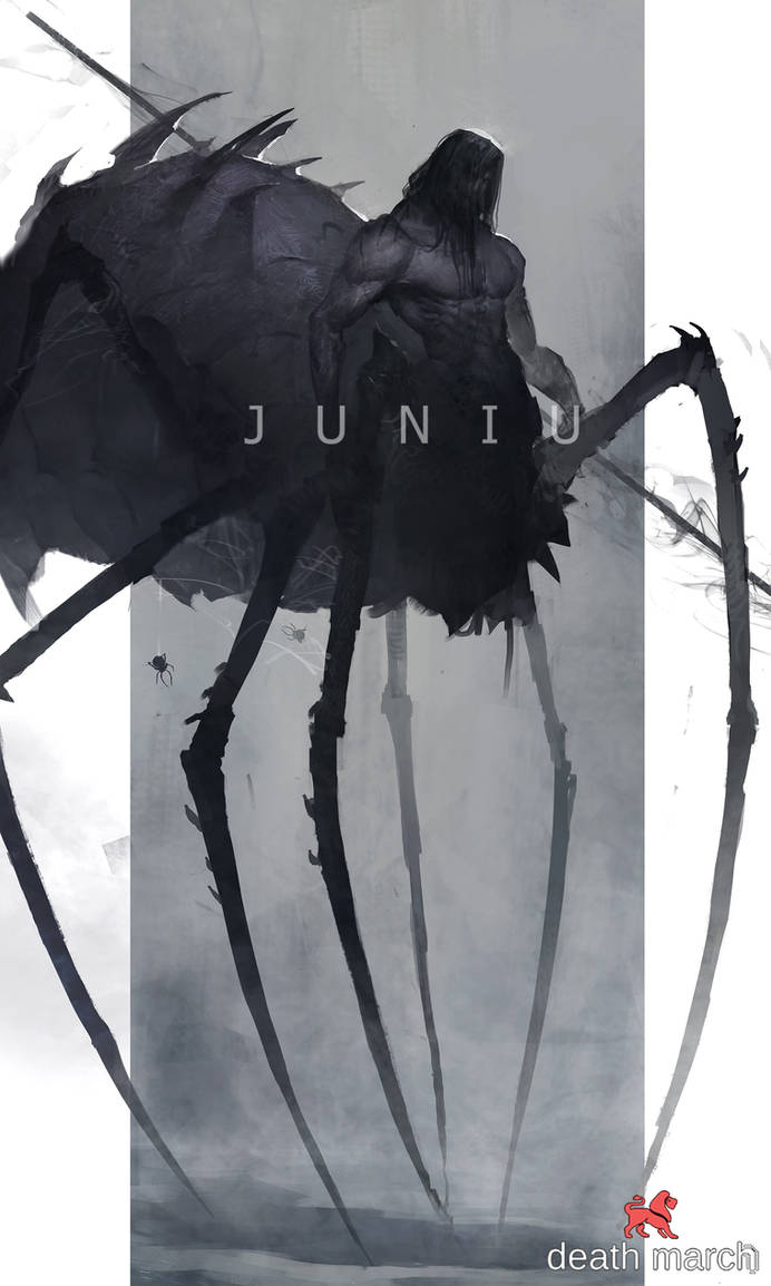 SpiderCentaur commission by Juniu21 on DeviantArt