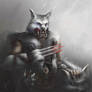 The shaman of the clan Northern wolf