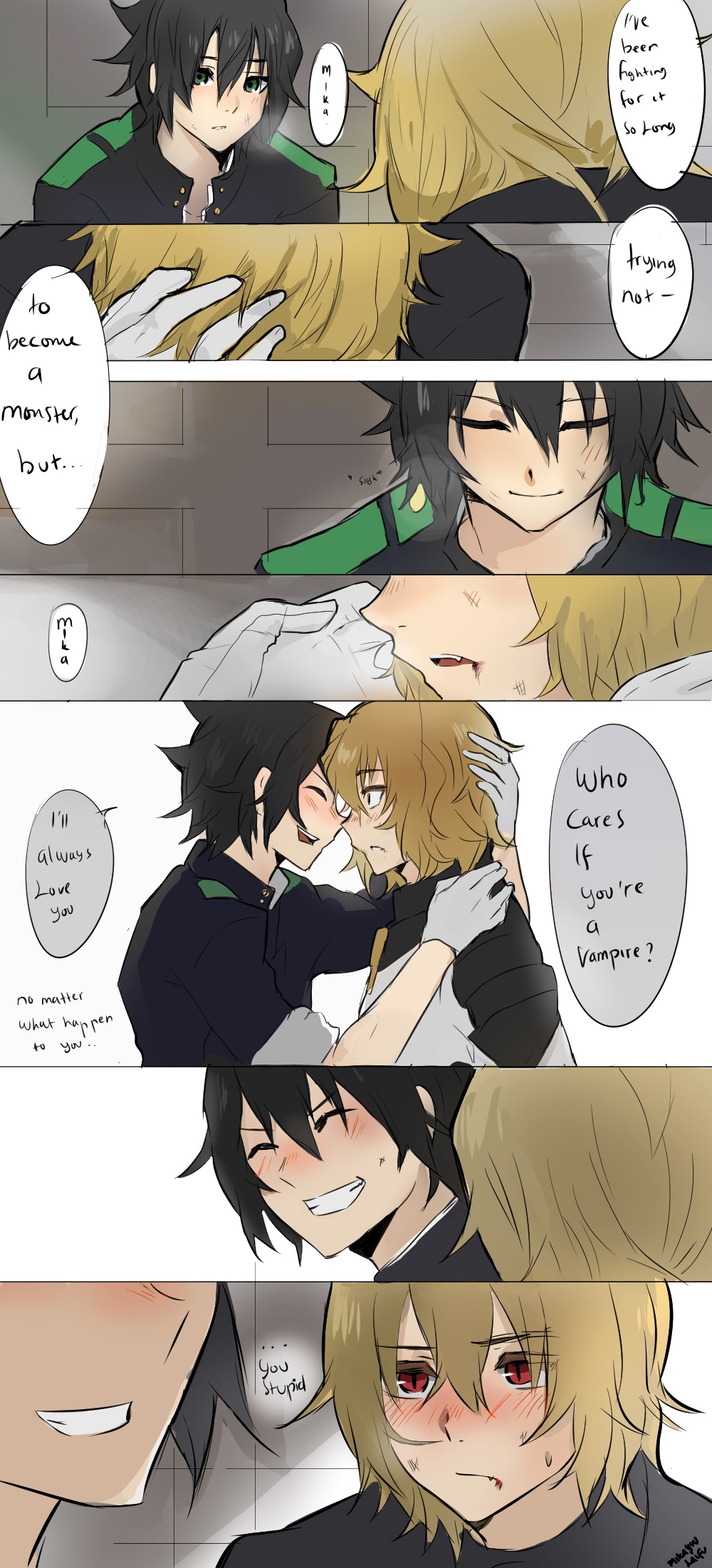 Mika and Yuu