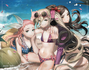 Tales of Berseria Girls Beach Ver