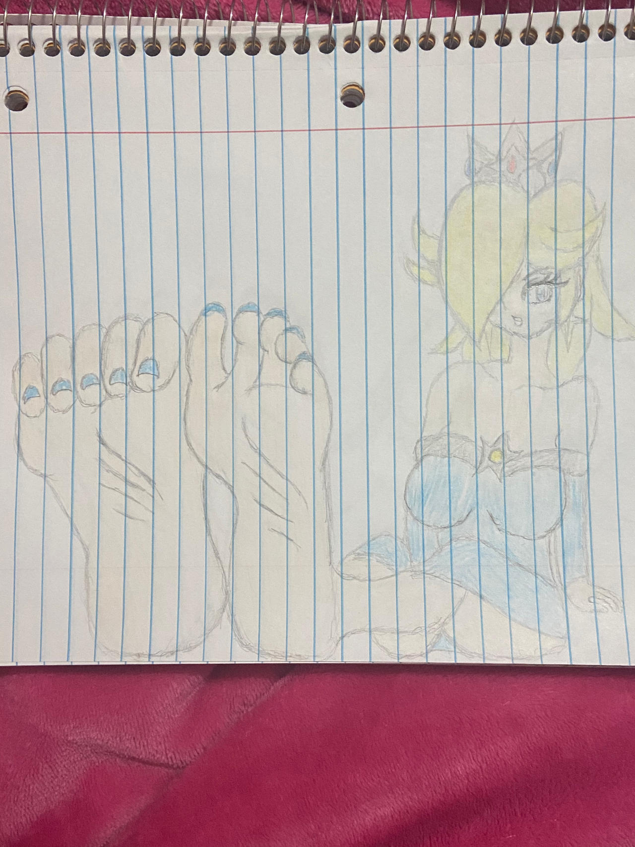 Rosalina Feet Tease By TheWarrior360 On DeviantArt rosalina-feet-tease-by-thewarrior360-on-deviantart