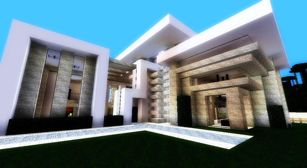 Minecraft Modern Mansion By Sarawsaurus Rex On Deviantart Minecraft Modern Mansion By Sarawsaurus Rex On Deviantart