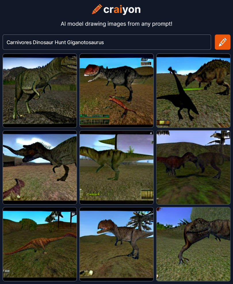 Hunting Rinosauras Fake Carnivores Dinosaur Hunt Giganotosaurus Leaked by VladimirIsachenko on ...