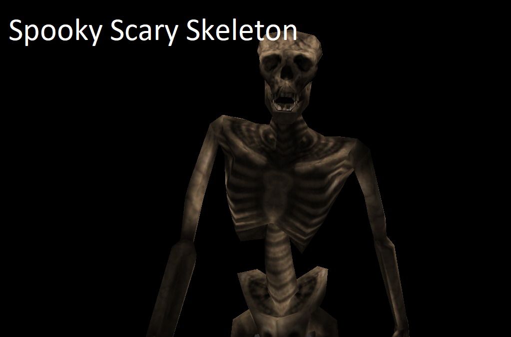 Spooky Scary Skeleton by VladimirIsachenko on DeviantArt