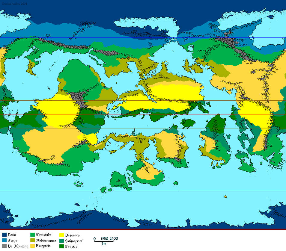 Climate Map Deviantart Climatic Map by CristianAndreu on DeviantArt